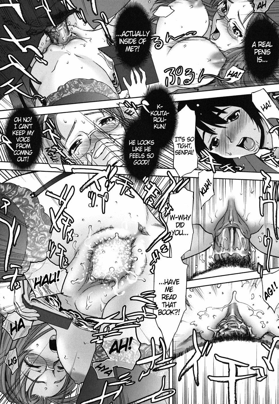 Hentai Manga Comic-The Library's Forbidden Zone-Read-13